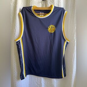 Denver Nuggets Sleeveless Muscle Shirt Style Men’s XL NWOT *